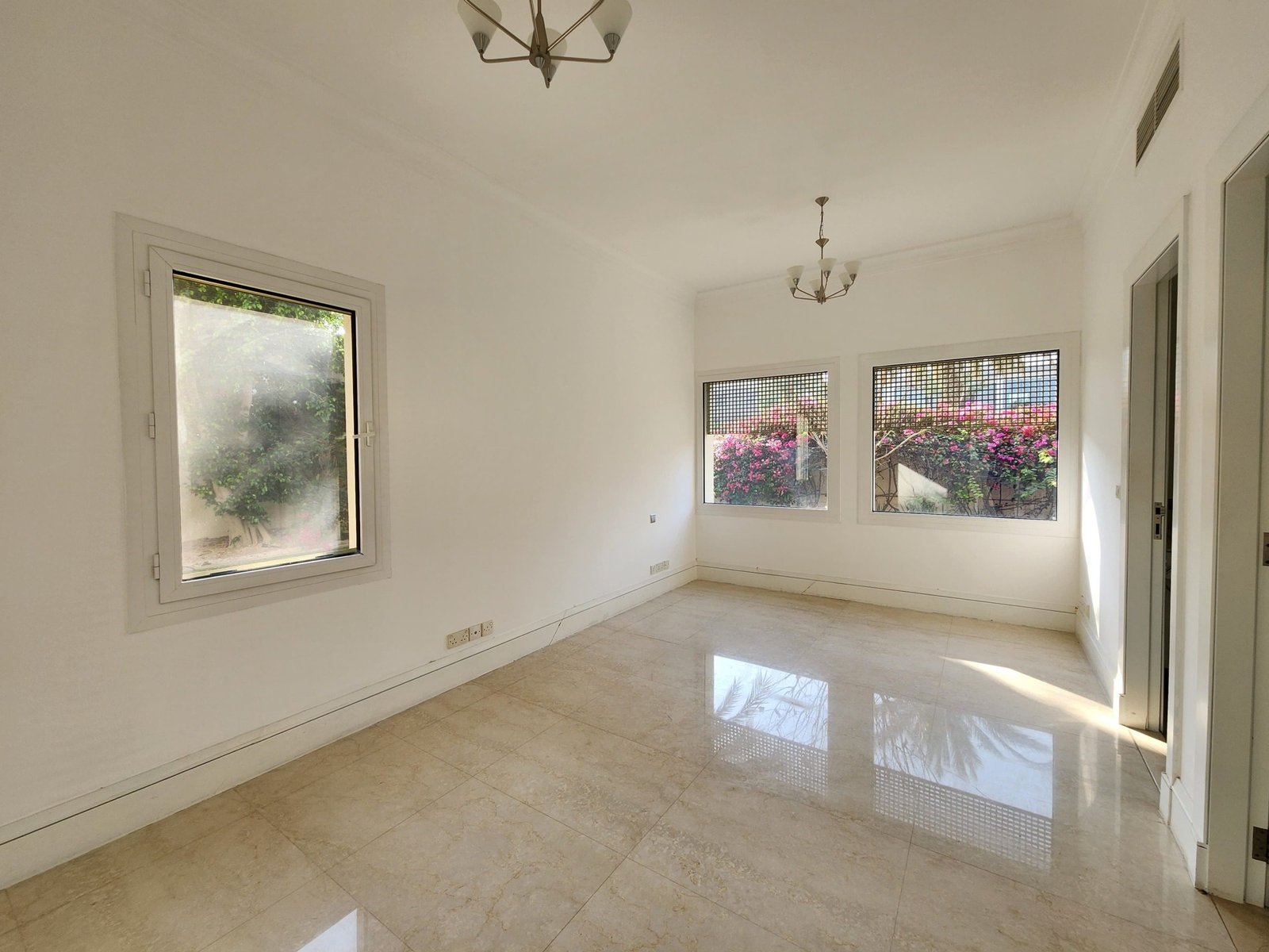 Emirates Hills villa for rent in Sector E with garden and pool