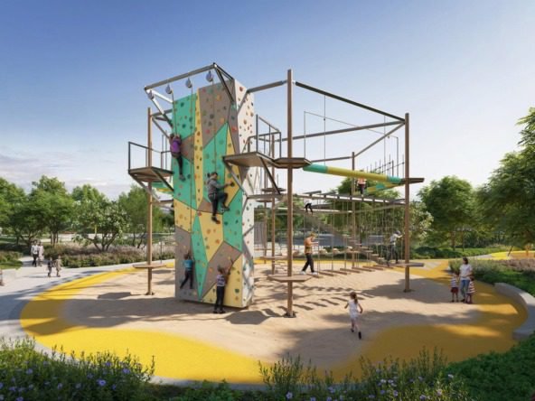 Vida Hillside Emaar apartments for sale with direct park access in Dubai Hills