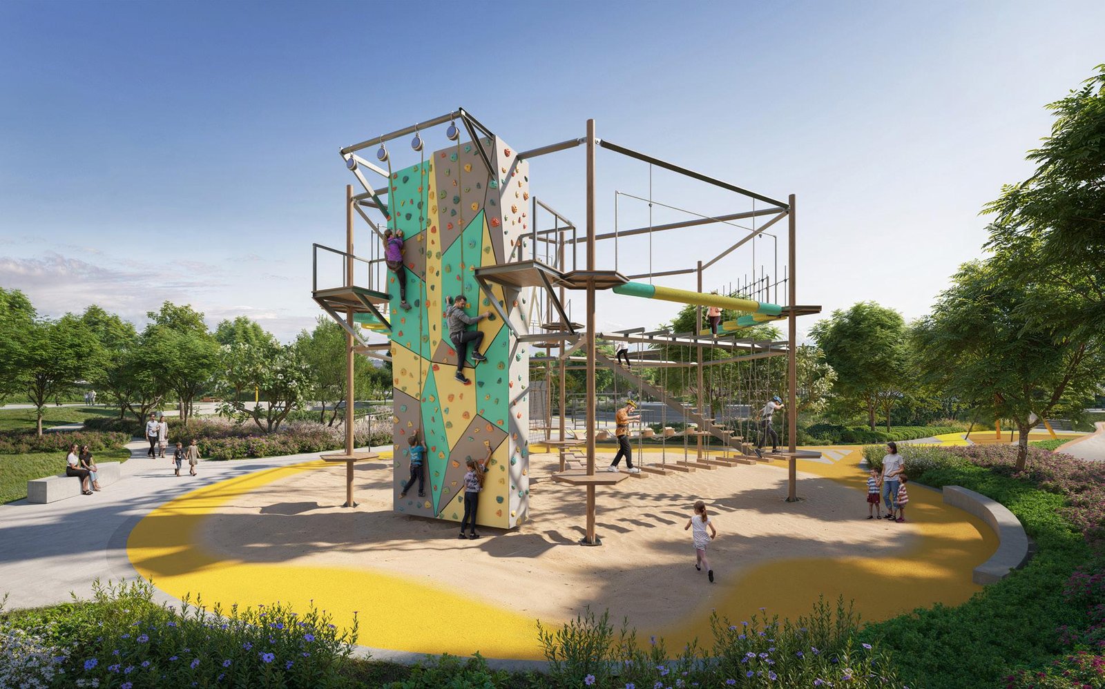 Vida Hillside Emaar apartments for sale with direct park access in Dubai Hills