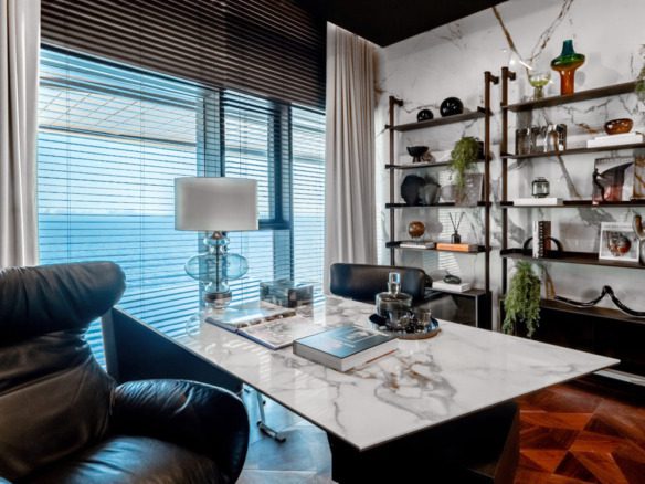 Bluewaters penthouse for sale with sea and Palm view from terrace