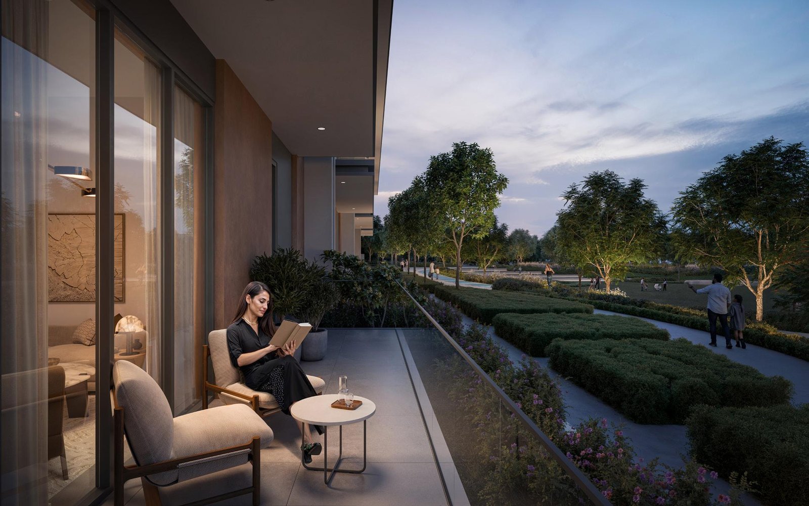 Vida Hillside Emaar apartments for sale with direct park access in Dubai Hills