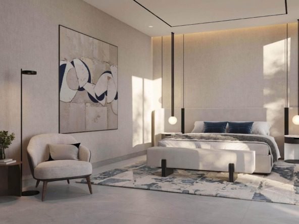 3 bedroom villa for sale in Jumeirah Golf Estates with private garden and modern design