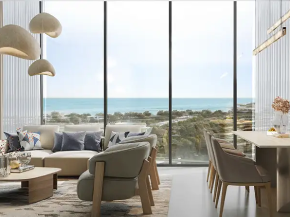 Bayfront Residence Siniya Island waterfront apartments with private beaches by Sobha Realty