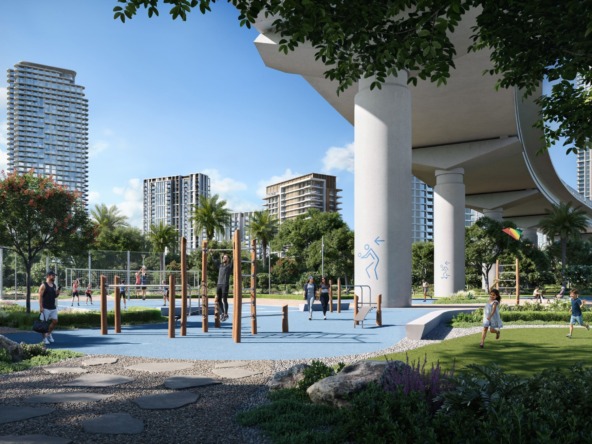 Silva Dubai Creek apartments – Emaar waterfront lifestyle view