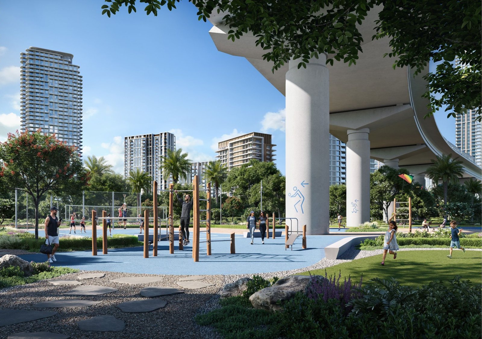 Silva Dubai Creek apartments – Emaar waterfront lifestyle view