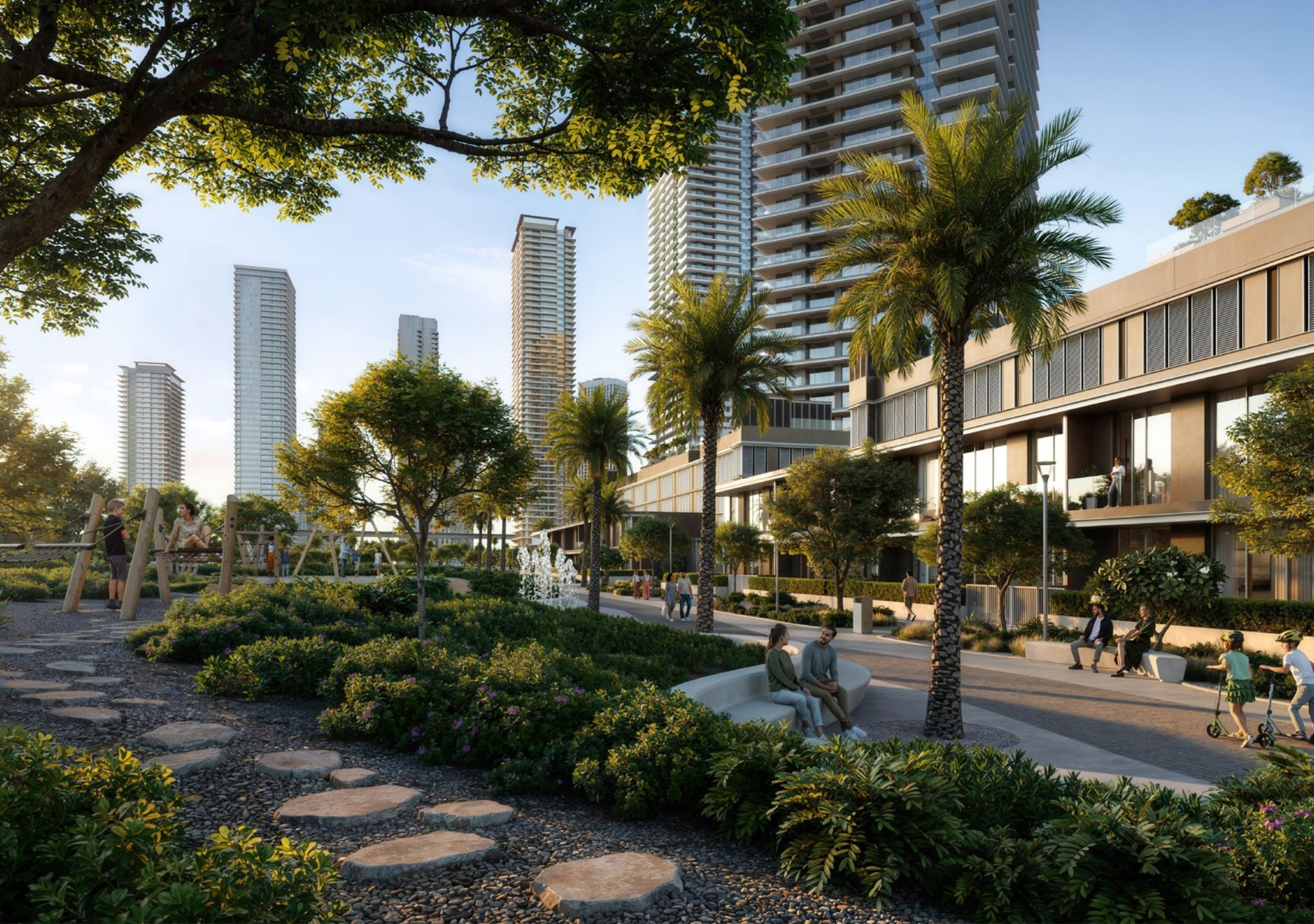 Silva Dubai Creek apartments – Emaar waterfront lifestyle view
