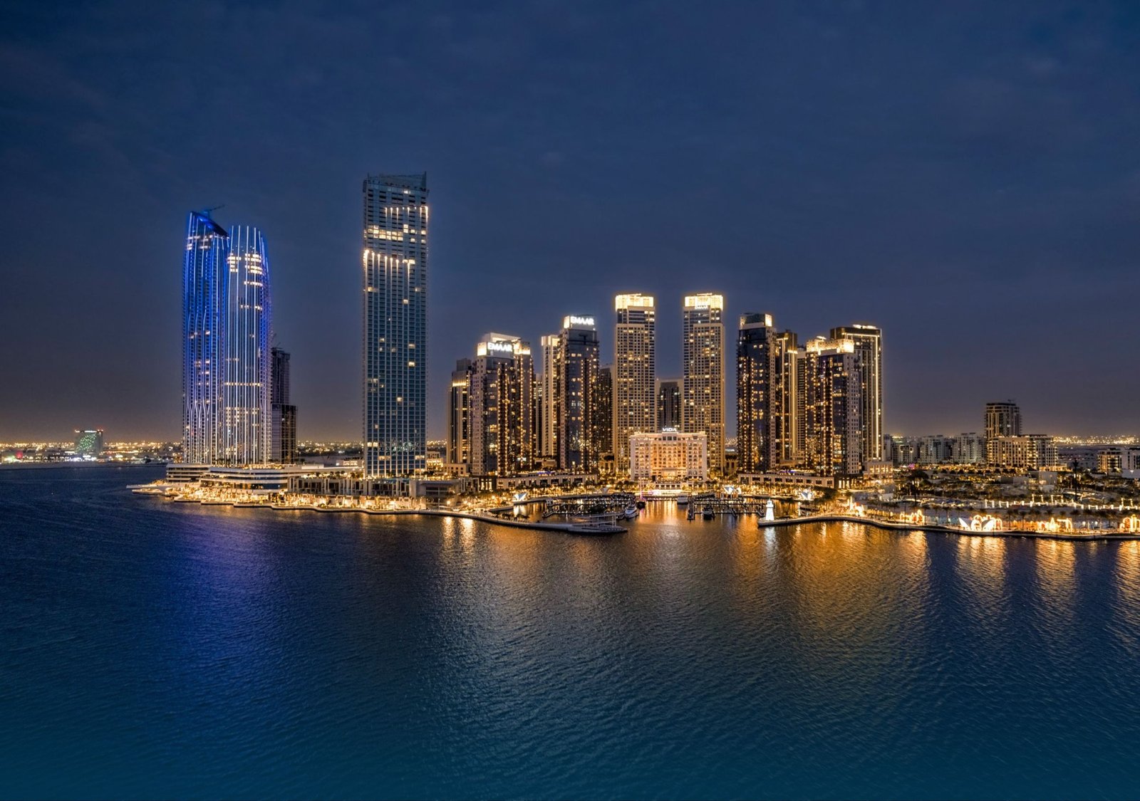 Silva Dubai Creek apartments – Emaar waterfront lifestyle view