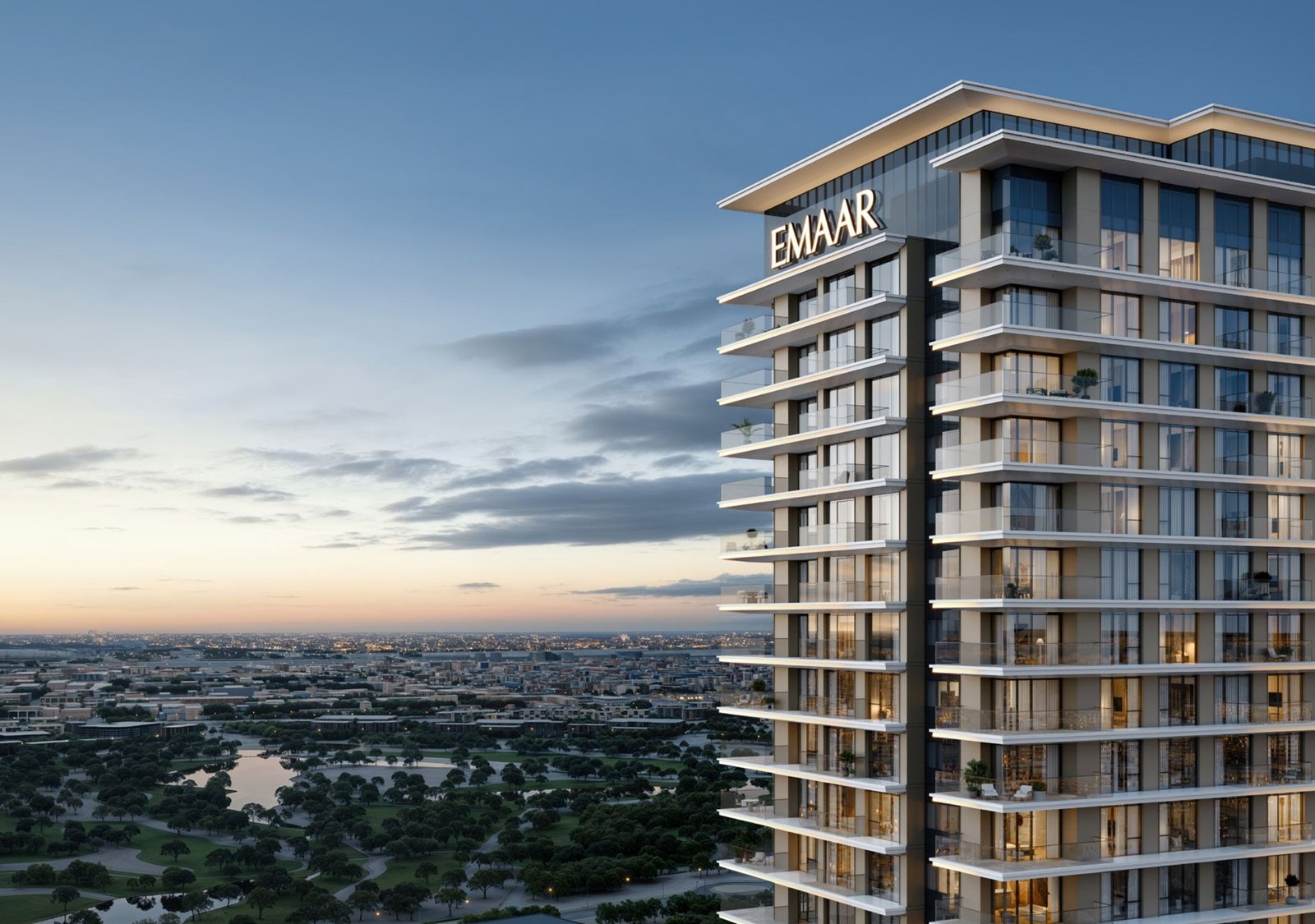 Silva Dubai Creek apartments – Emaar waterfront lifestyle view