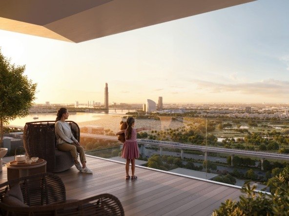 Silva Dubai Creek apartments – Emaar waterfront lifestyle view