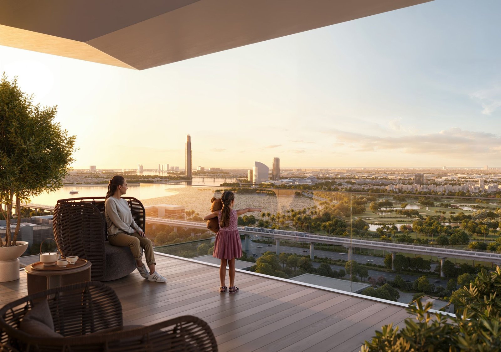 Silva Dubai Creek apartments – Emaar waterfront lifestyle view