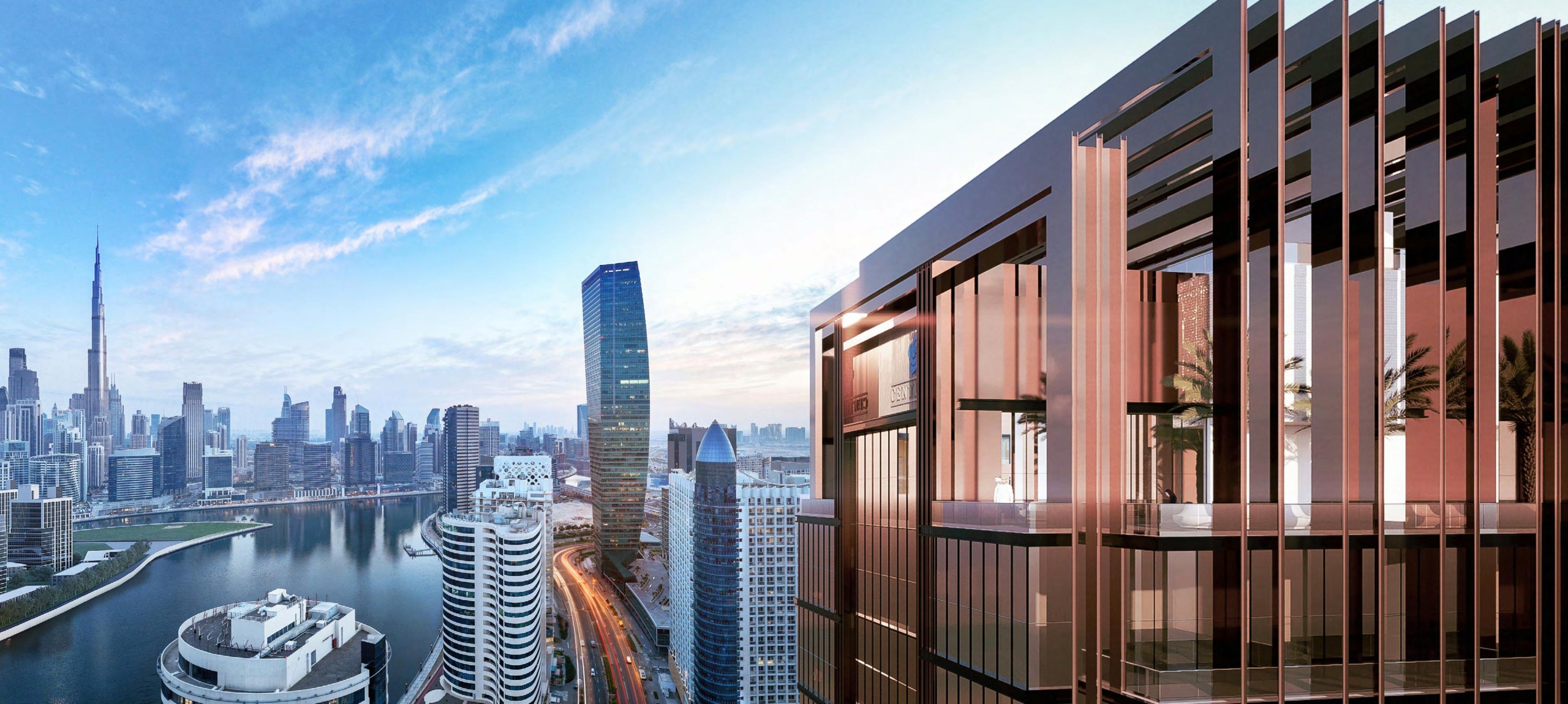 Burj Capital Offices in Business Bay – Grade A commercial workspace with canal views and rooftop amenities