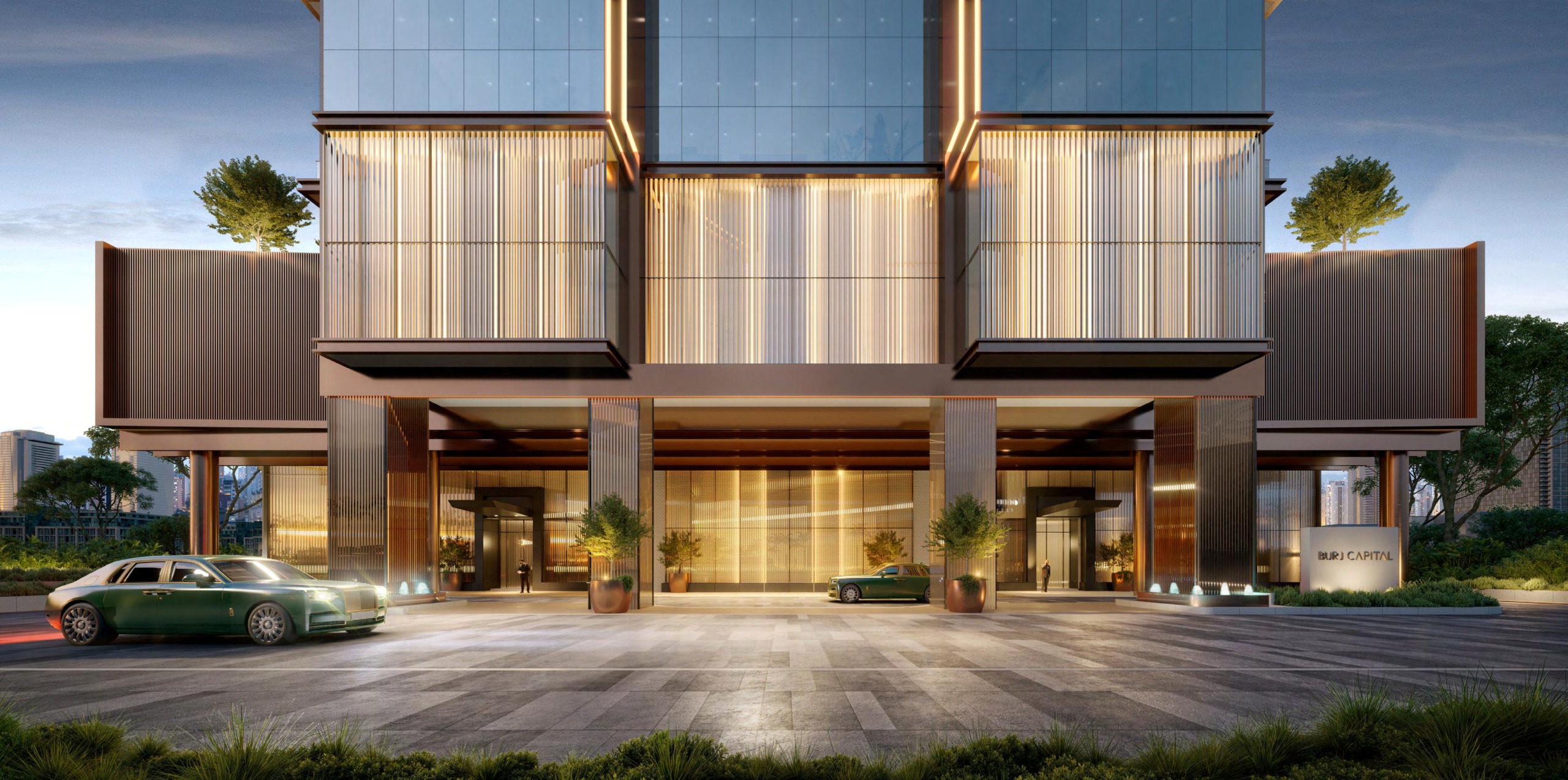 Burj Capital Offices in Business Bay – Grade A commercial workspace with canal views and rooftop amenities