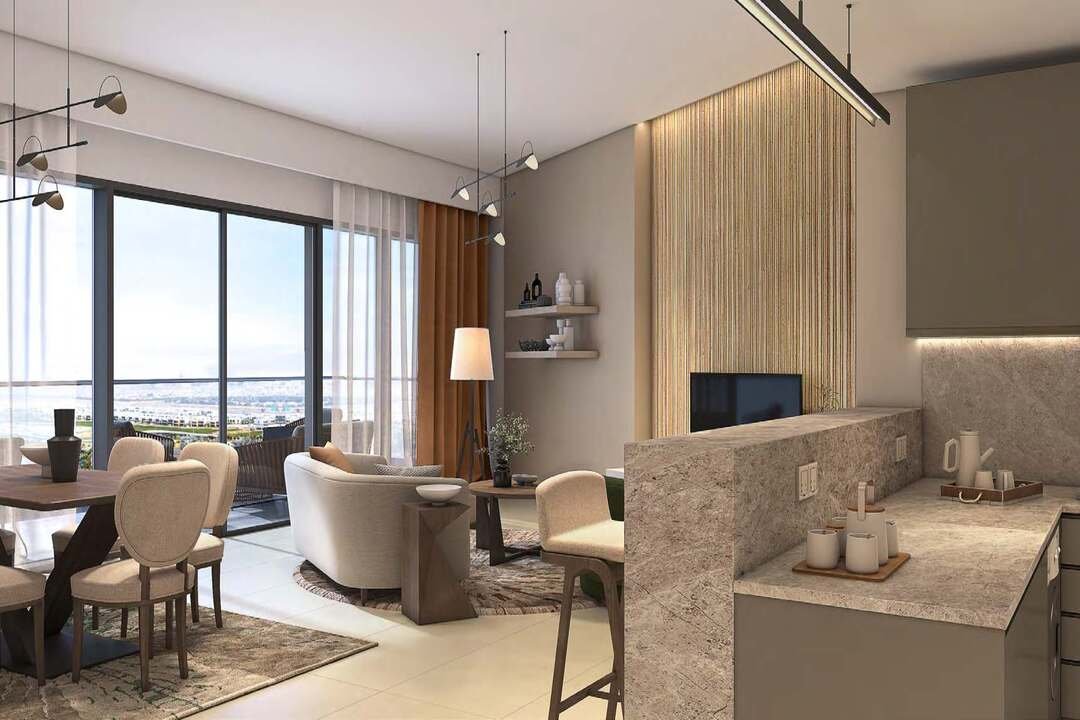 Golf Gate apartment for sale with mid-floor golf views in DAMAC Hills