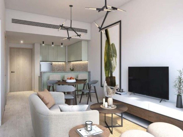 Golf Gate apartment for sale with mid-floor golf views in DAMAC Hills