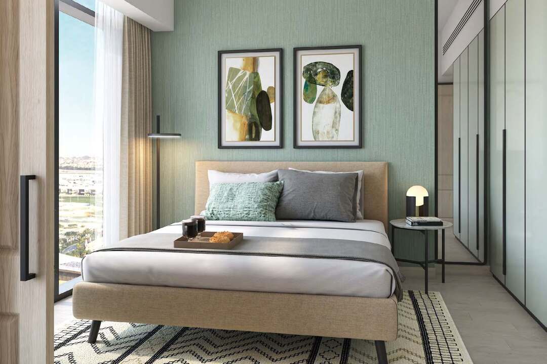 Golf Gate apartment for sale with mid-floor golf views in DAMAC Hills