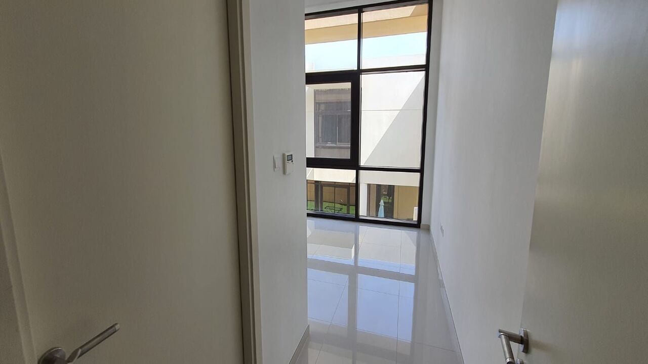 Upgraded 3 bedroom townhouse for rent in Damac Hills with garden and golf view