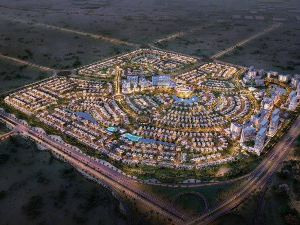 Hayat Dubai South townhouses with walking trails and wellness amenities