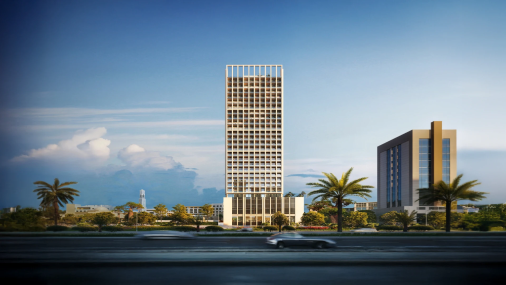Binghatti Moonlight Al Jaddaf luxury apartments with Burj Khalifa views