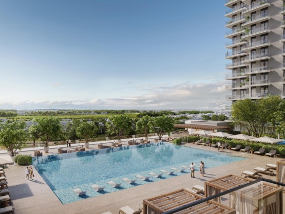 Rosehill Dubai Hills apartments with golf views and luxury lifestyle features