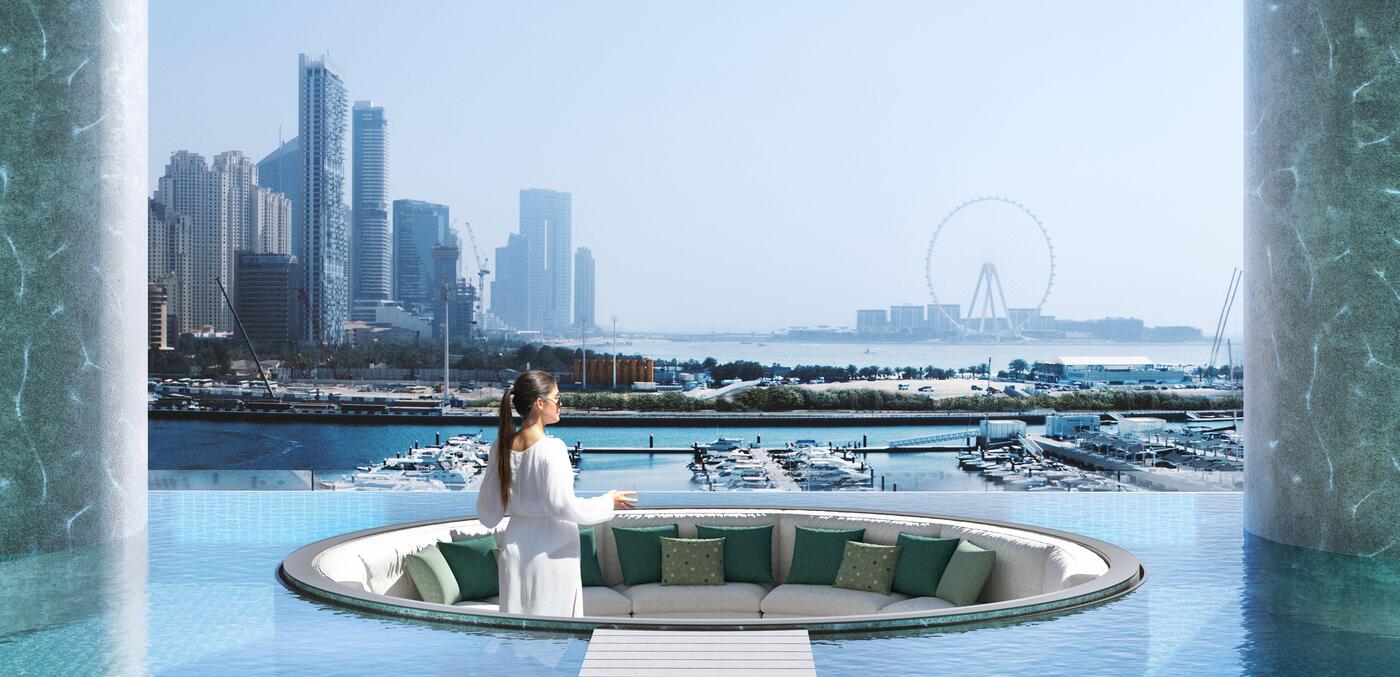 W Residences Dubai Harbour apartments with sea views and branded luxury amenities