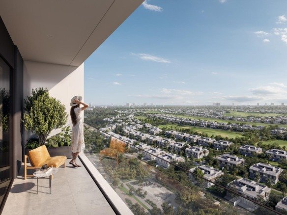 Rosehill Dubai Hills apartments with golf views and luxury lifestyle features