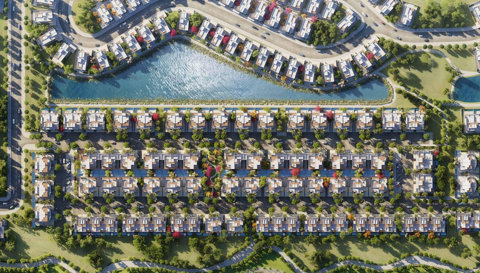 Hayat Dubai South townhouses with walking trails and wellness amenities
