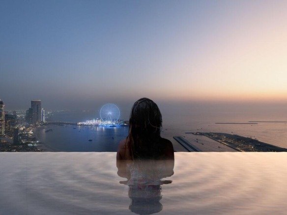 W Residences Dubai Harbour apartments with sea views and branded luxury amenities