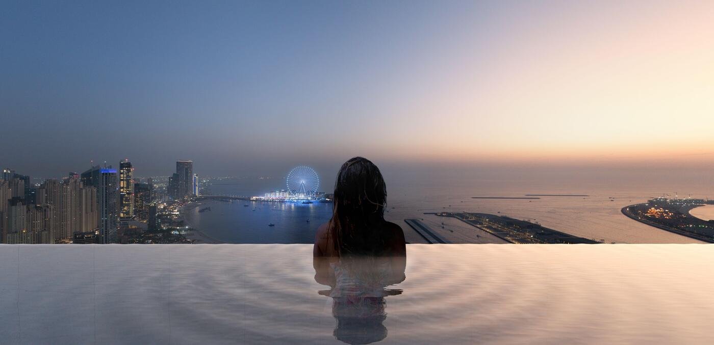 W Residences Dubai Harbour apartments with sea views and branded luxury amenities