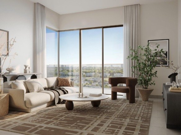 Rosehill Dubai Hills apartments with golf views and luxury lifestyle features