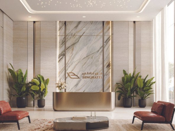 Binghatti Moonlight Al Jaddaf luxury apartments with Burj Khalifa views