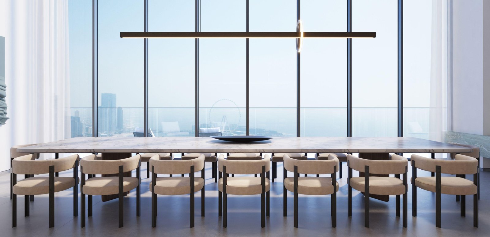 W Residences Dubai Harbour apartments with sea views and branded luxury amenities
