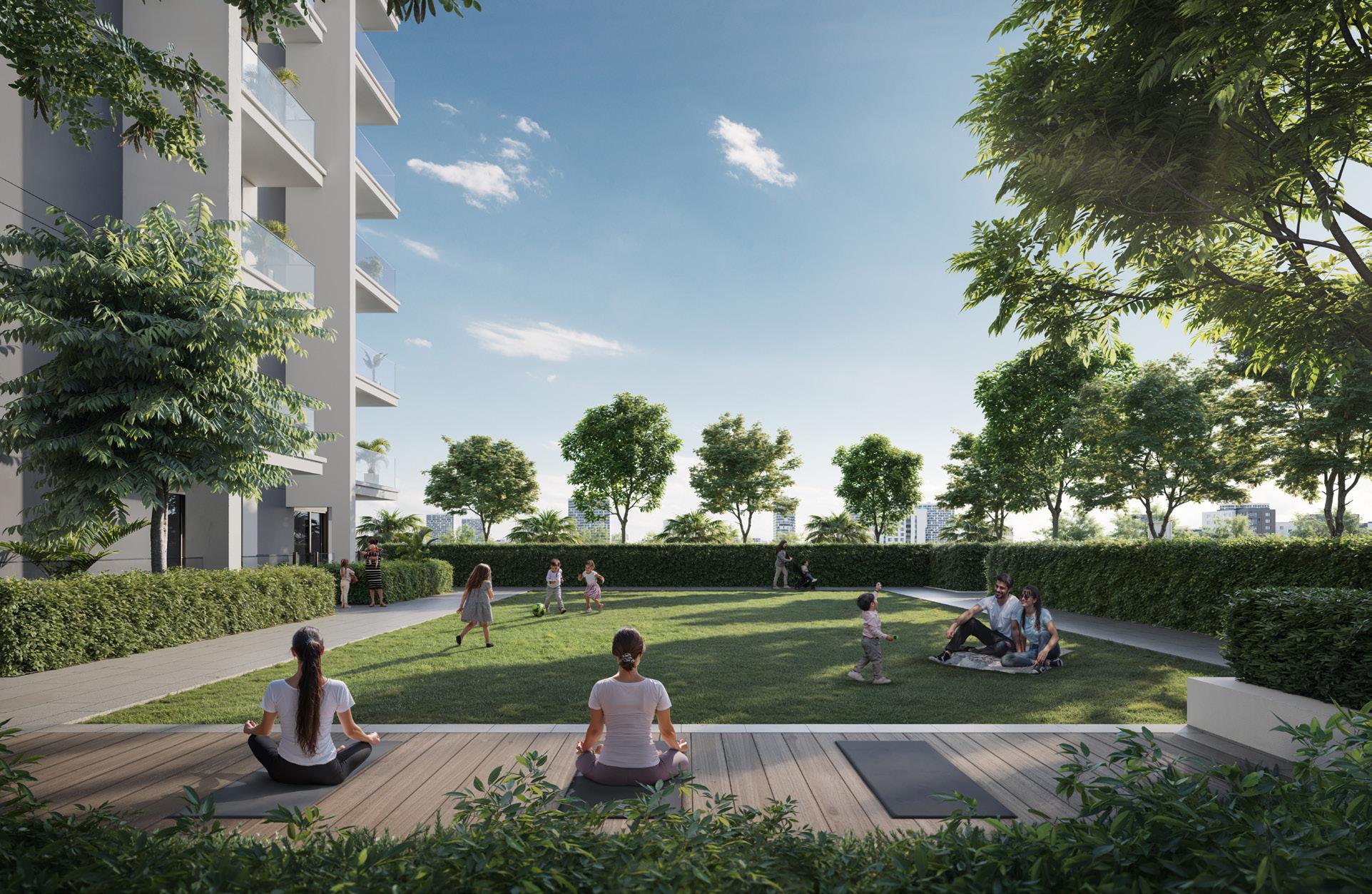 Rosehill Dubai Hills apartments with golf views and luxury lifestyle features