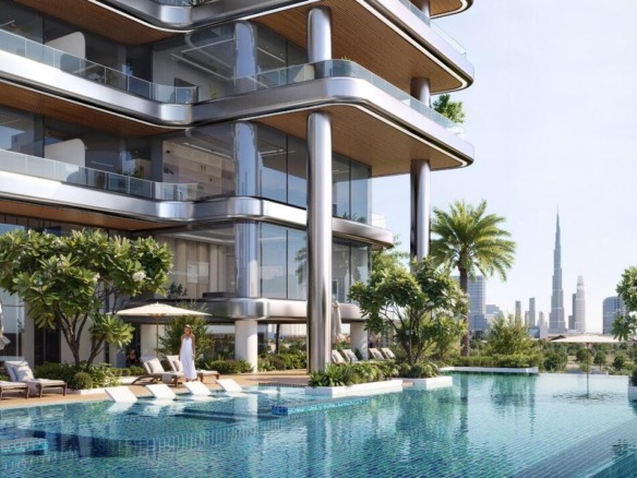 Binghatti Hillside Dubai Science Park exterior view