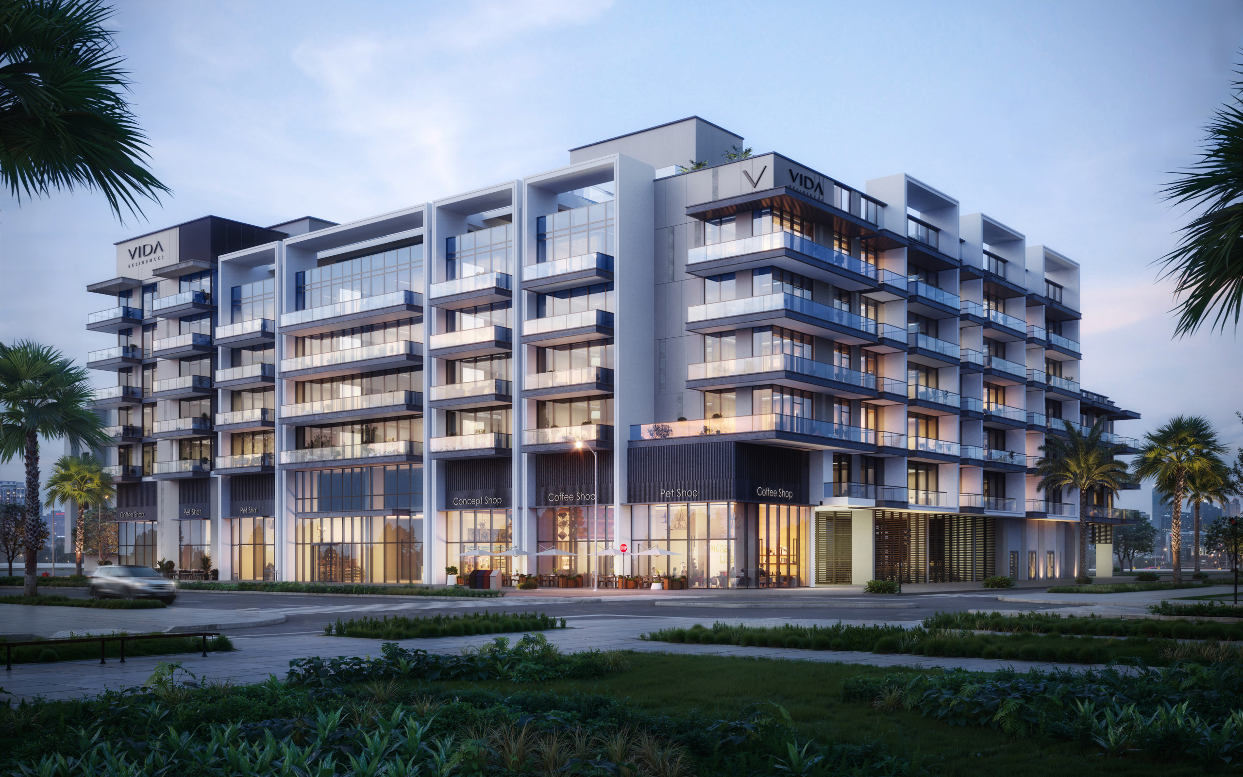 Vida Residences Saadiyat Island waterfront apartments with marina views, lifestyle amenities, and 2 to 3 bedroom fully furnished layouts in Abu Dhabi.