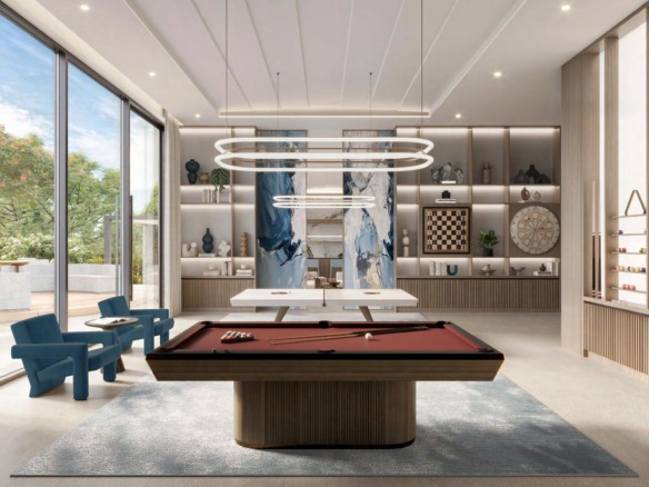 Windsor House Dubai South apartments with rooftop pool and retail boulevard