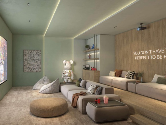 Gardenia Bay Yas Island apartments for sale with lagoon views, beach access, and sustainable amenities by Aldar.