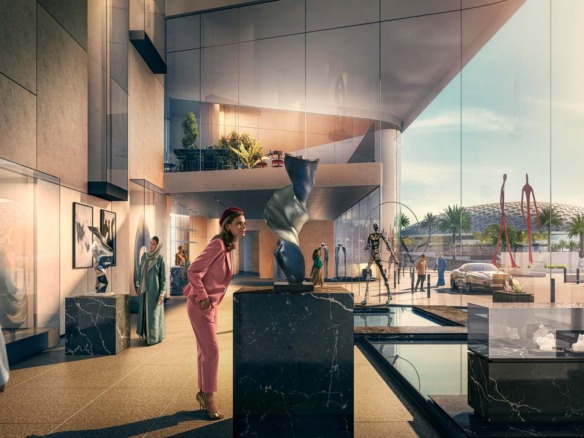 Louvre Abu Dhabi Residences by Aldar – branded luxury apartments at Saadiyat Grove with museum views