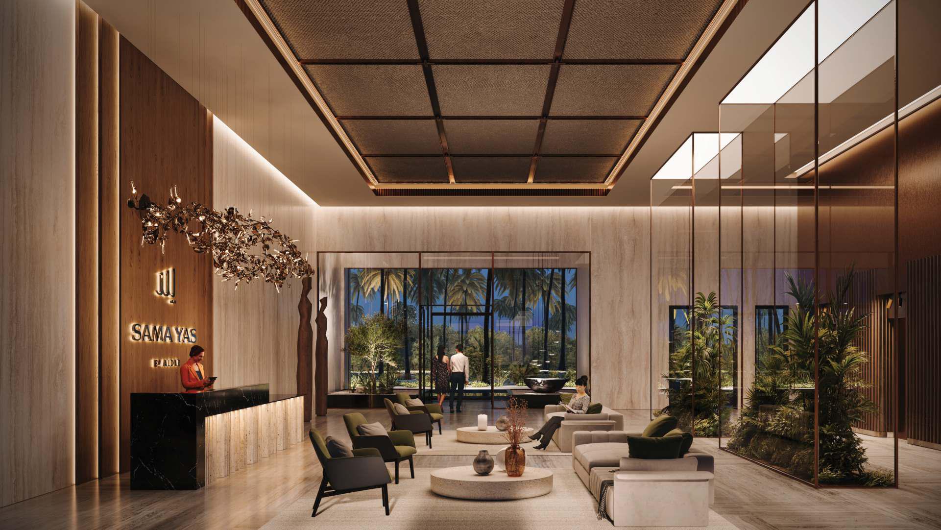 Sama Yas Phase 2 apartments by Aldar – 2-3 BR residences overlooking Yas Park, Yas Island
