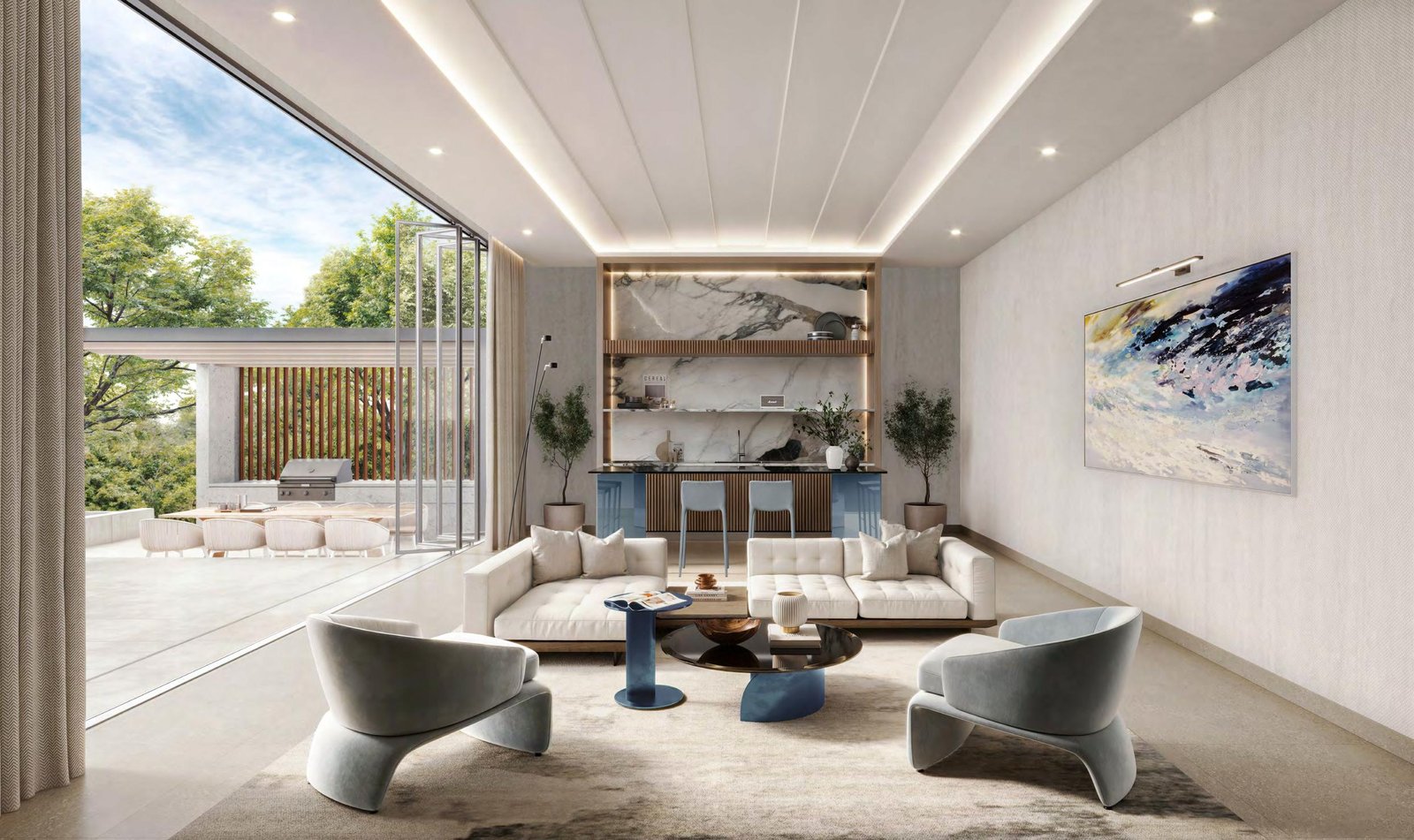 Windsor House Dubai South apartments with rooftop pool and retail boulevard