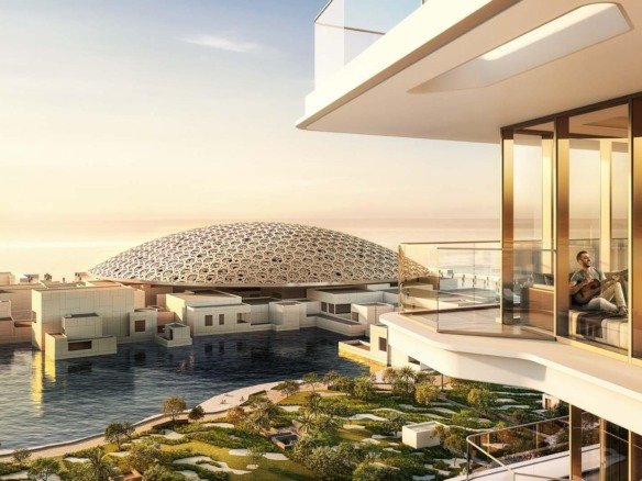 Louvre Abu Dhabi Residences by Aldar – branded luxury apartments at Saadiyat Grove with museum views
