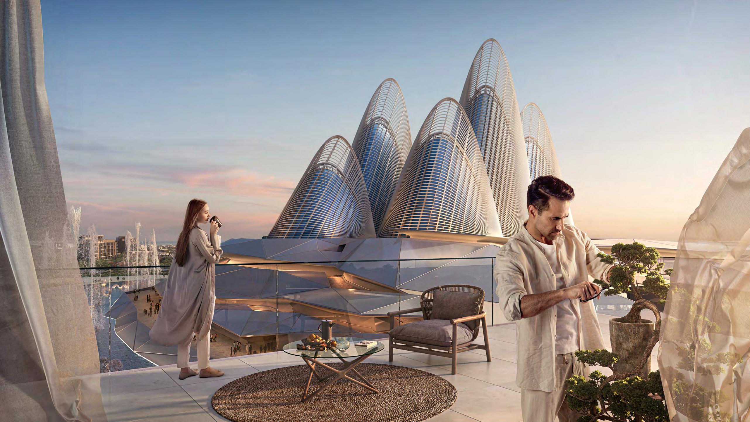 The Source Saadiyat Grove by Aldar – wellness-inspired luxury apartments in Abu Dhabi’s Cultural District with Zayed National Museum views