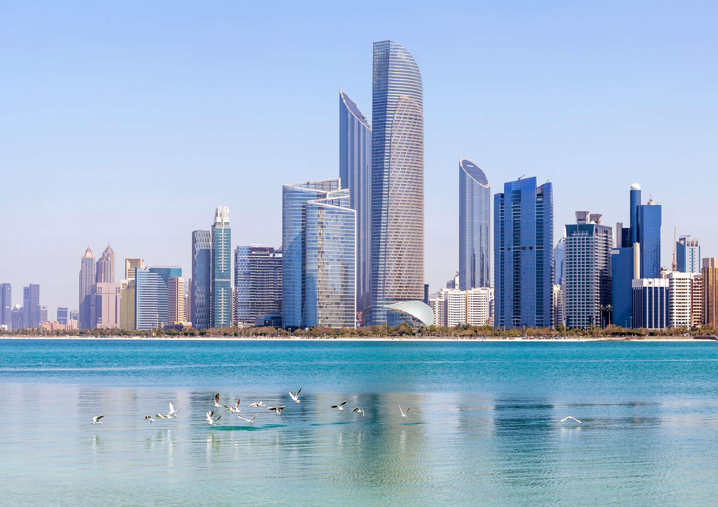 Gardenia Bay Yas Island apartments for sale with lagoon views, beach access, and sustainable amenities by Aldar.
