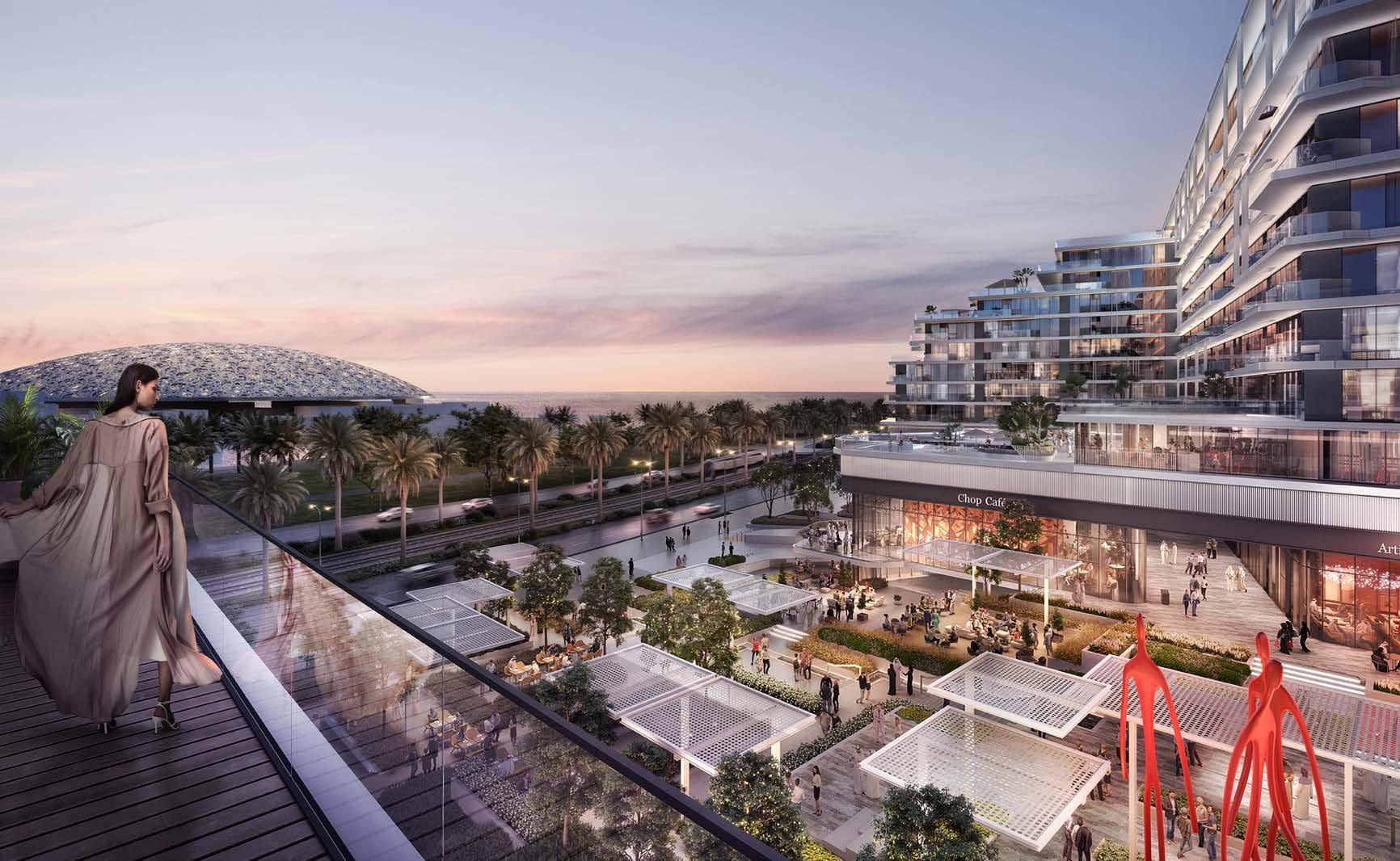 Louvre Abu Dhabi Residences by Aldar – branded luxury apartments at Saadiyat Grove with museum views