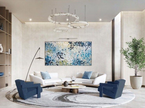 Windsor House Dubai South apartments with rooftop pool and retail boulevard