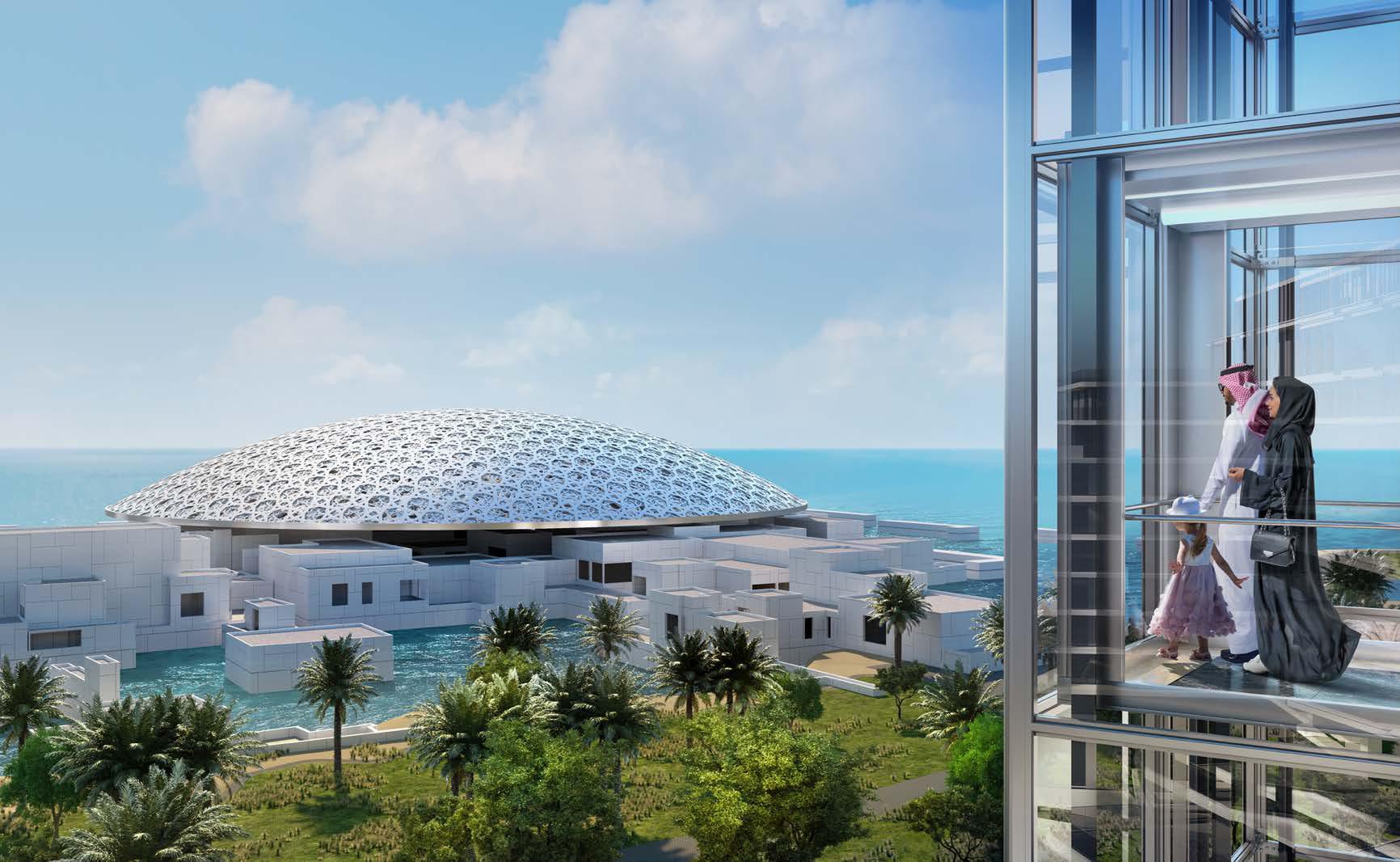 Louvre Abu Dhabi Residences by Aldar – branded luxury apartments at Saadiyat Grove with museum views