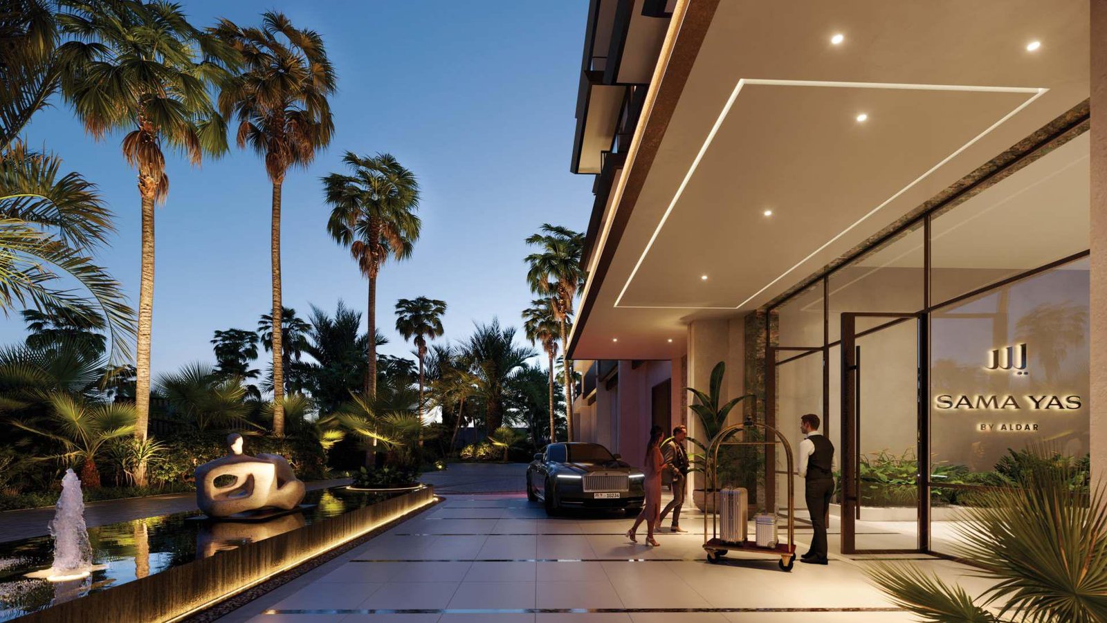 Sama Yas Phase 2 apartments by Aldar – 2-3 BR residences overlooking Yas Park, Yas Island