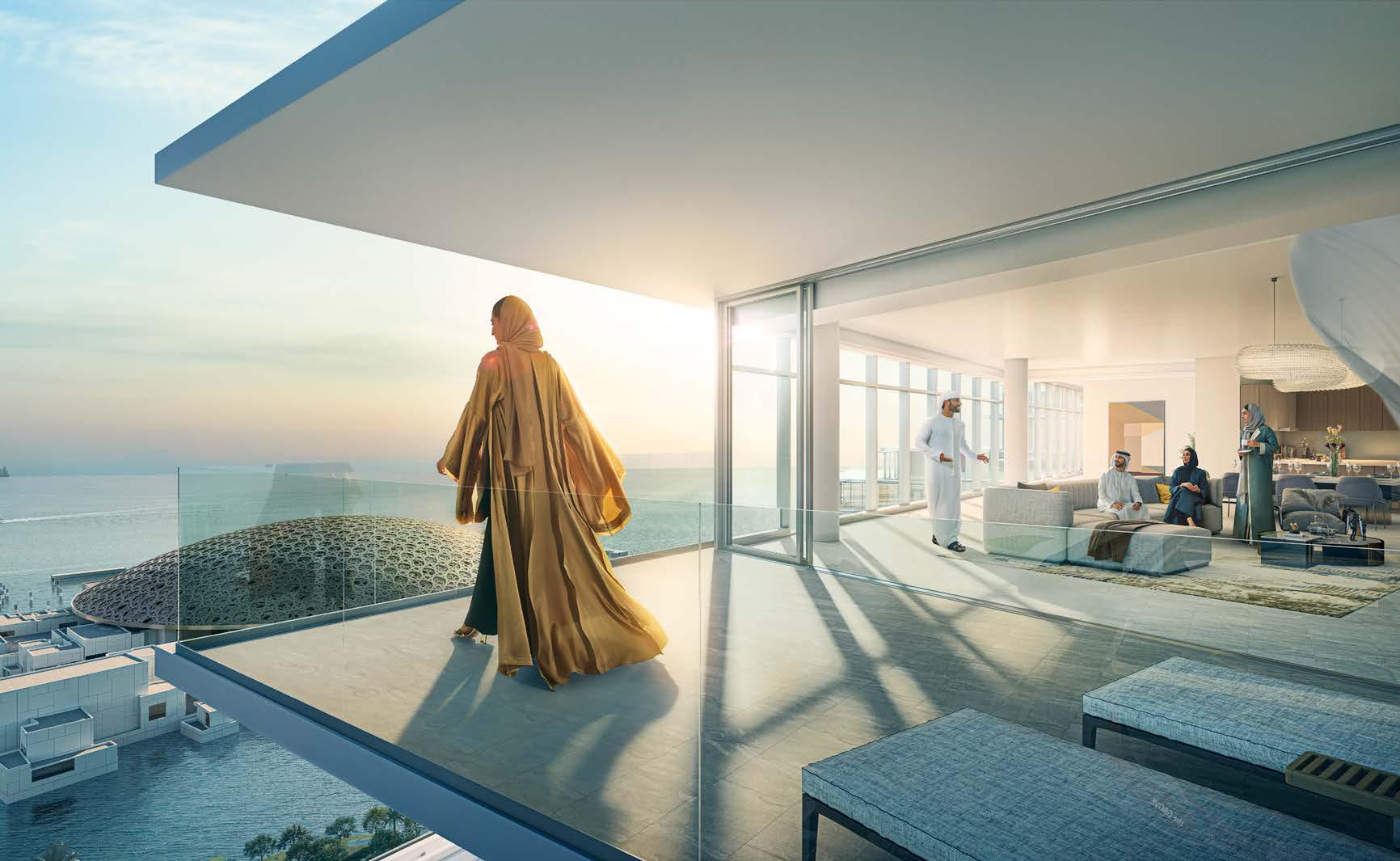 Louvre Abu Dhabi Residences by Aldar – branded luxury apartments at Saadiyat Grove with museum views