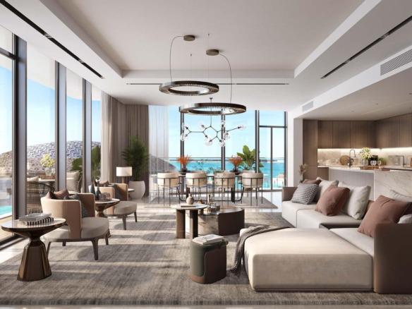 Louvre Abu Dhabi Residences by Aldar – branded luxury apartments at Saadiyat Grove with museum views