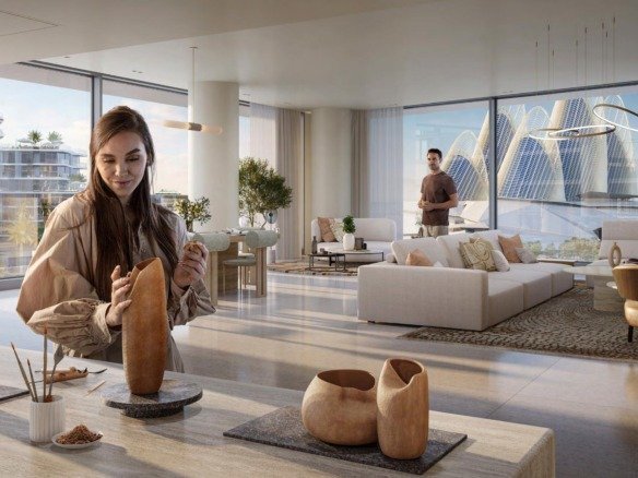 The Source Saadiyat Grove by Aldar – wellness-inspired luxury apartments in Abu Dhabi’s Cultural District with Zayed National Museum views