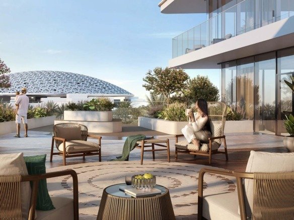 Louvre Abu Dhabi Residences by Aldar – branded luxury apartments at Saadiyat Grove with museum views